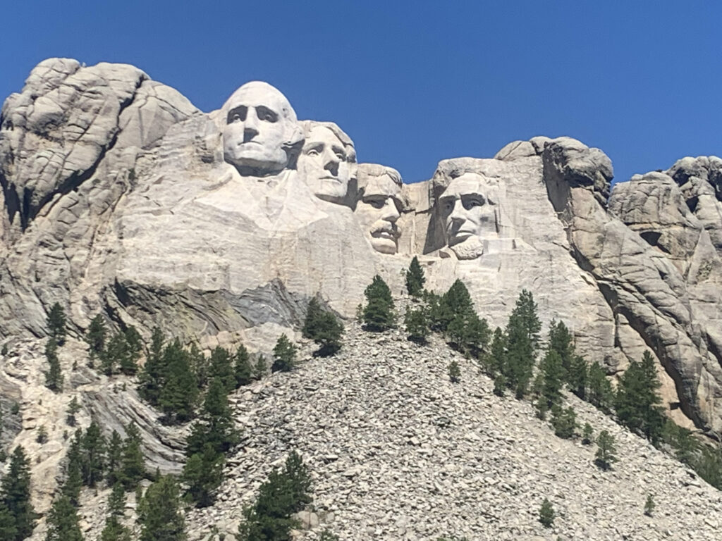 Mt. Rushmore installation